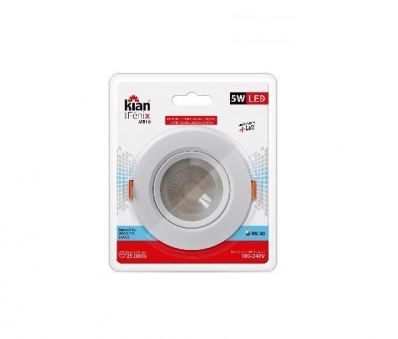  Spot Led Fenix Redondo MR 16 5W- 6000K