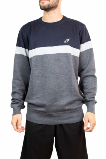 MOLETOM MORMAII TRICOT LISTRADO - MASCULINO