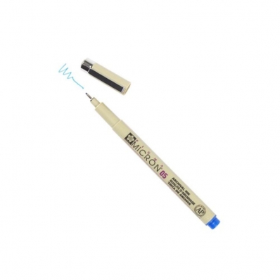 Caneta Nankin 0.5mm # Pigma Micron Miwa azul