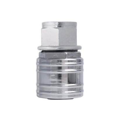 Engate Rápido Para ar Rosca Fêmea 1/4" Cromado GARDEN 10400E