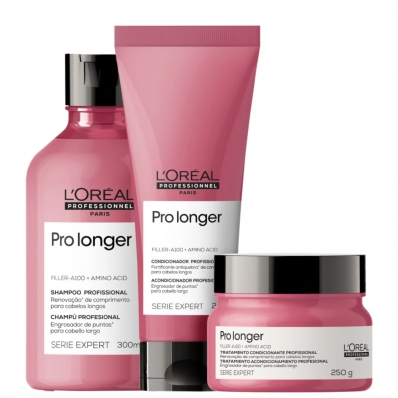 Kit LOréal Professionnel Serie Expert Pro Longer Trio (3 Produtos) - HOME CARE