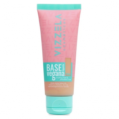 Vizzela Cosméticos 07 - Base Líquida 30g