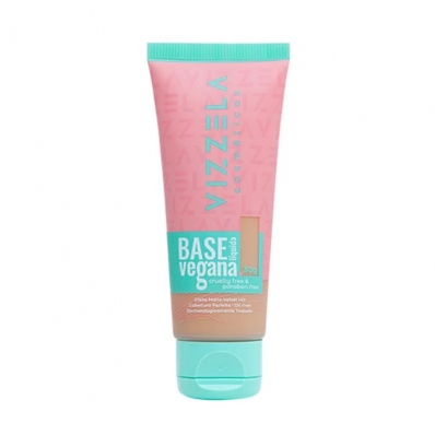 Vizzela Cosméticos 06 - Base Líquida 30g