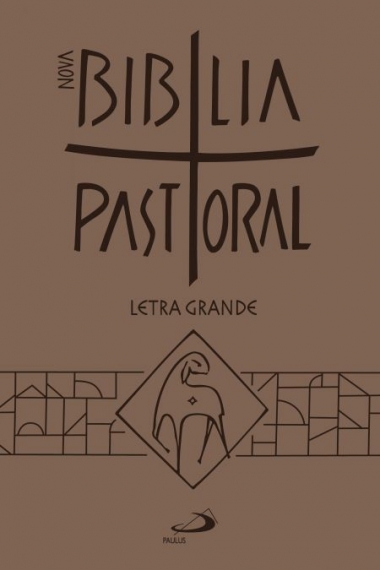 Bíblia Sagrada - Edição pastoral - Média com zíper - Letra grande