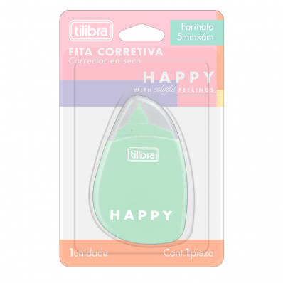 Fita corretiva 5mmx6m happy feelings Blister