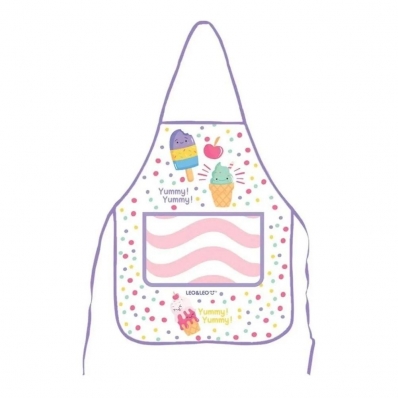Avental infantil escolar 49.50x39.50cm picolé