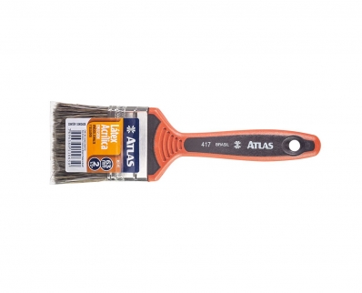 Trincha Atlas Dupla 417/6 F 2.1/2" Latex Acril c/12pcs