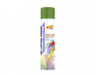Tinta Spray Mundial Prime Verde Escuro 400Ml c/6pcs