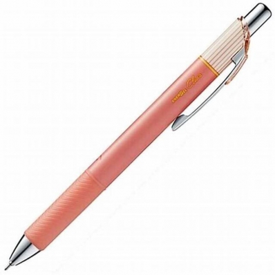 Caneta gel 0.5mm Energel Clena rosa claro