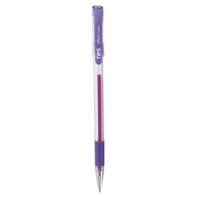 Caneta Gel 1.0mm Effect Pastel roxa