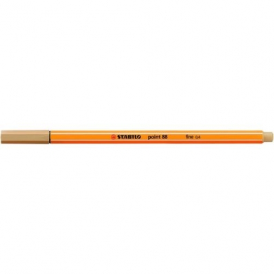 Caneta hidrográfica fine 0.4mm point 88/88 ocre - Stabilo