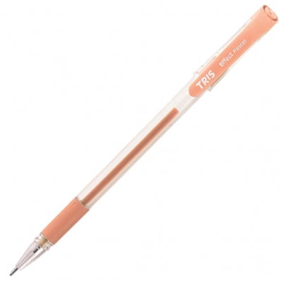 Caneta gel 1.0mm Effect Pastel laranja