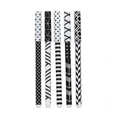Caneta esferográfica 1.0mm Love Black And White avulsa