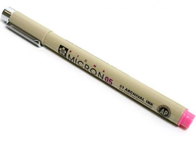 Caneta Nankin 0.5mm #21 Pigma Micron Miwa rosa blister