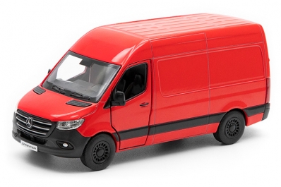Sprinter MB miniatura 1:32 vermelha