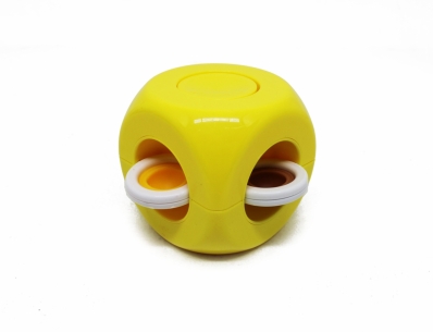 Cubo Interativo Rotate Pop-up Spinner amarelo
