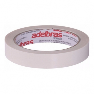 Fita adesiva acrilico transparente dupla face 18mmx30m 4 un poli