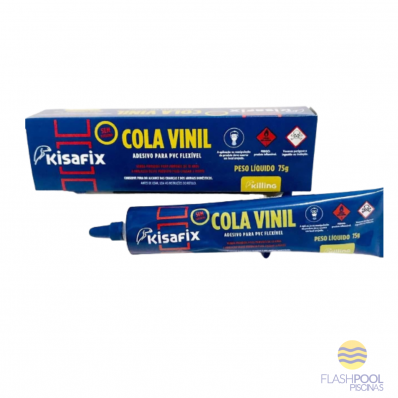 Cola P/ Vinil 75G - Kisafix