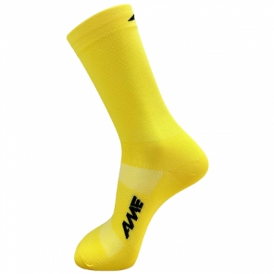 MEIA 11 AMARELO GIRASSOL CANO ALTO TAM 38 A 43 - AME SPORTS