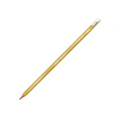 Lapis sextavado grafite HB N2 West Village com borracha dourado avulso