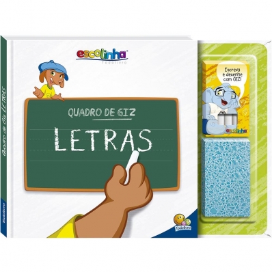 Quadro de giz: Letras - Col. Escolinha