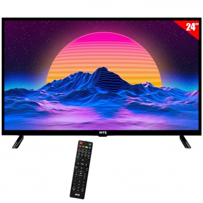 TV Monitor LED de 24" Hye HYE24DTHG HD HDMI/USB com Conversor Digital