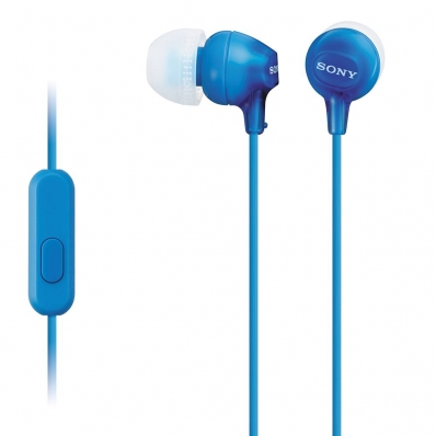 Fone de Ouvido Sony MDR-EX15AP - Azul