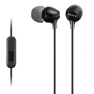 Fone de Ouvido Sony MDR-EX15AP - Preto