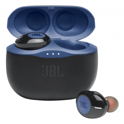 Fone de Ouvido JBL 125TWS / Sem Fio - Preto / Azul