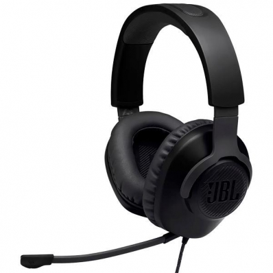 Headset Gaming JBL Quantum 100 com 3.5 MM- Preto