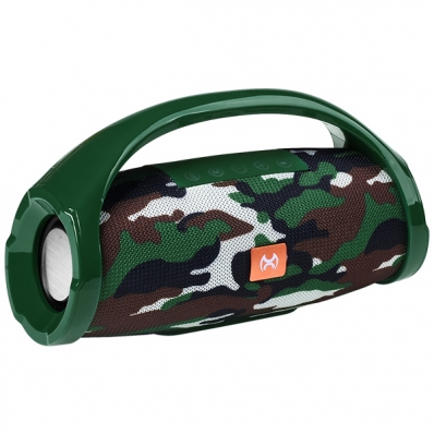 Caixa de som Speaker Mox MO-S133 15 Watts /Radio FM e Auxiliar - Camuflagem Militar