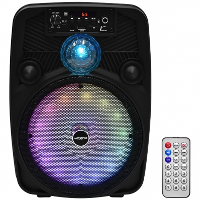 Caixa de Som Moxom MX-SK42 6.5" 10 Watts e USB - Preta