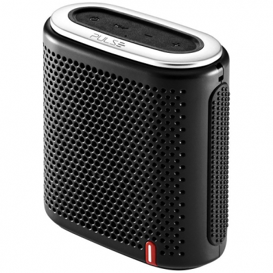 Caixa de som Speaker Pulse SP236 10 Watts RMS e Auxiliar - Preto/Prata