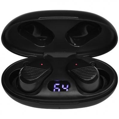 Fone de Ouvido Sem Fio Moxom MX-TW14 com e Microfone - Preto