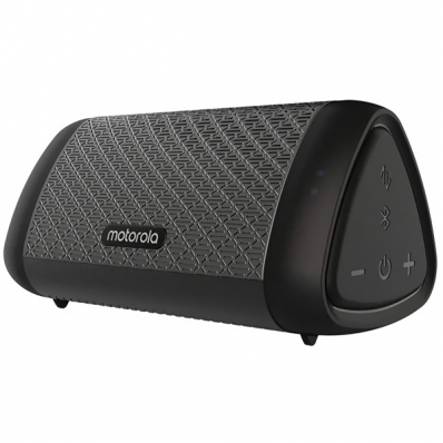 Caixa de som Speaker Motorola Sonic Sub 530 Bass 10 Watts e Auxiliar - Preto