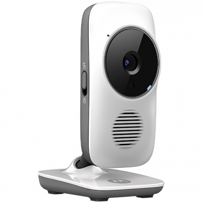 Camera IP Motorola FOCUS67-W HD com Wi-Fi e Microfone - Branca/Cinza