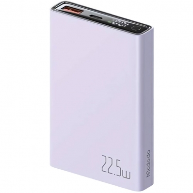 Carregador Portatil USB Mcdodo MC-2941 22.5 W 10.000MAH - Lilas