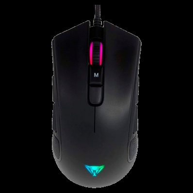 Mouse Gamer Patriot Viper V550 / Optico / RGB / Ambidestro / 5000 A 10000DPI - Preto