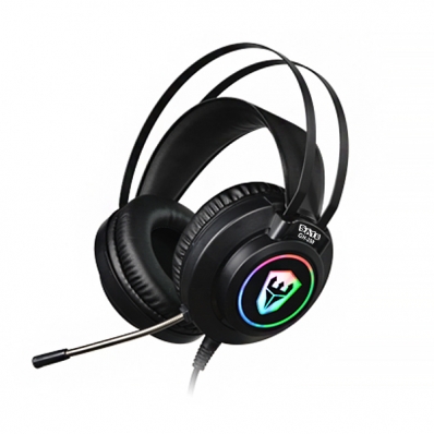 Headset Gaming Satellite King Fight GH-350 com USB para PC - Preto