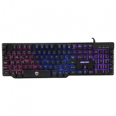 Teclado Gamer Satellite Semi Mechanical K7 USB - (Portugues - com Fio)