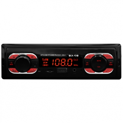 Toca Radio Satellite AU339B 4 de 20 Watts e USB - Preto