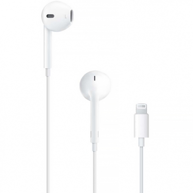 Fone de Ouvido Apple Earpods A1748 MMTN2ZM/A com Microfone - Branco