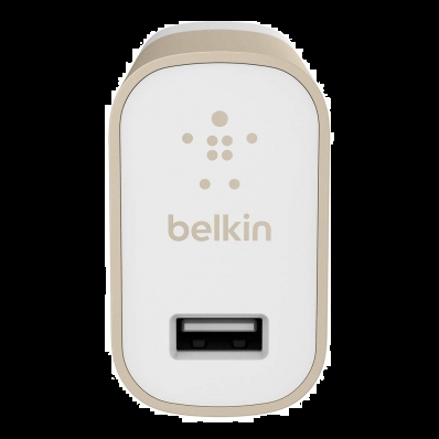 Carregador USB Belkin F8M731DQ Metalico Mixit - Dourado