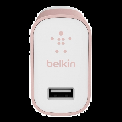 Carregador USB Belkin F8M731DQ Metalico Mixit - Rosa