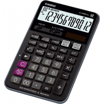 Calculadora Casio JJ-120D (12 Digitos) - Preto