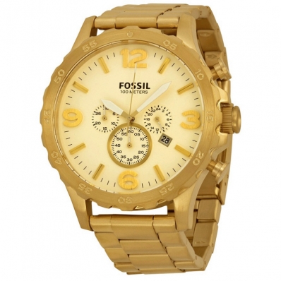 Relogio Masculino Fossil Nate Chronograph Analogico JR1479