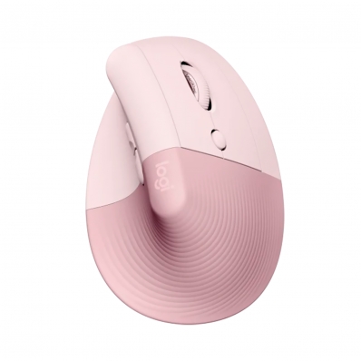 Mouse Logitech Lift Vertical - Rose (910-006472)