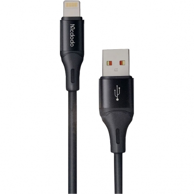 Cabo USB-A para Lightning Mcdodo CA-1832 3A - Preto 1.2 Metros
