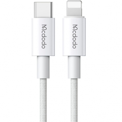 Cabo USB-C A Lightning Mcdodo CA-2760 36 W - Branco 1.2 Metros