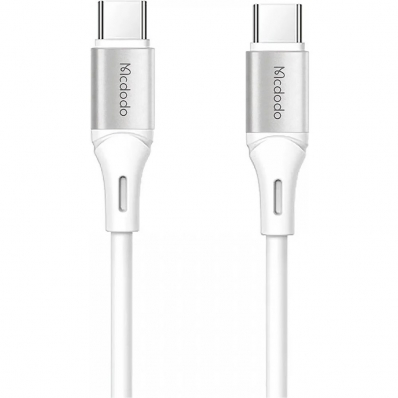 Cabo USB-C para USB-C Mcdodo CA-2211 65W - Branco 1.2 Metros
